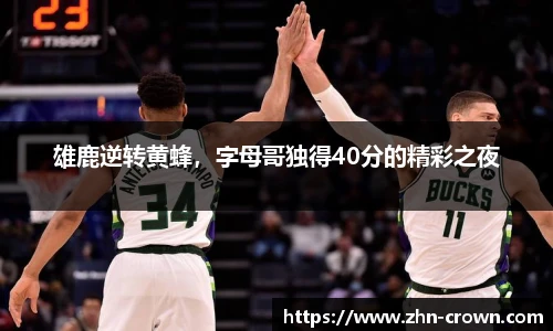 雄鹿逆转黄蜂，字母哥独得40分的精彩之夜